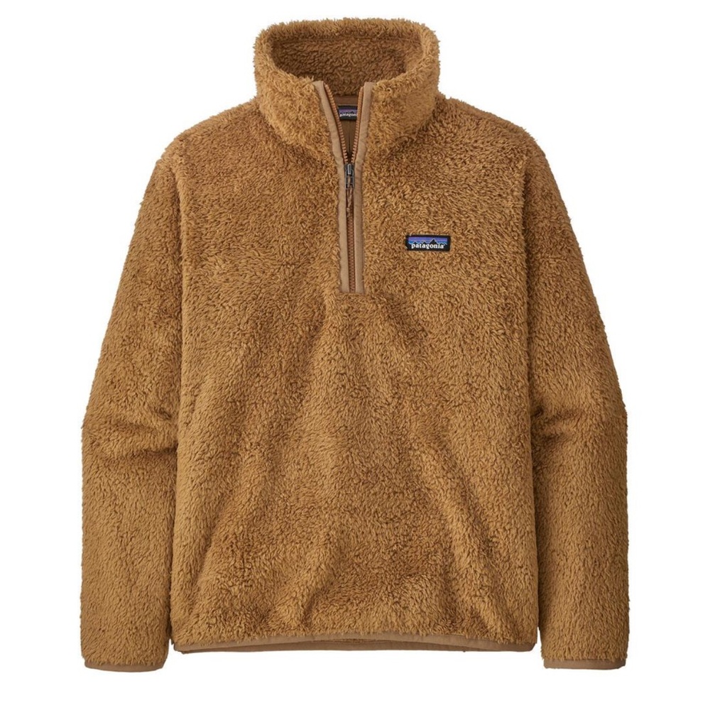 Patagonia Brown Fleece Quarter-Zip Jacket
